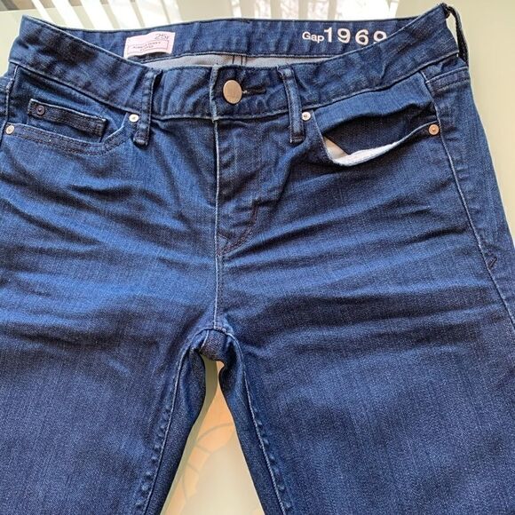 Gap 1969 jeans 25r always skinny cuffed 28/32.5 - Picture 1 of 8